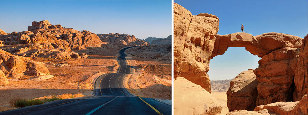 Den spektakulre Wadi Rum rken, Jordan