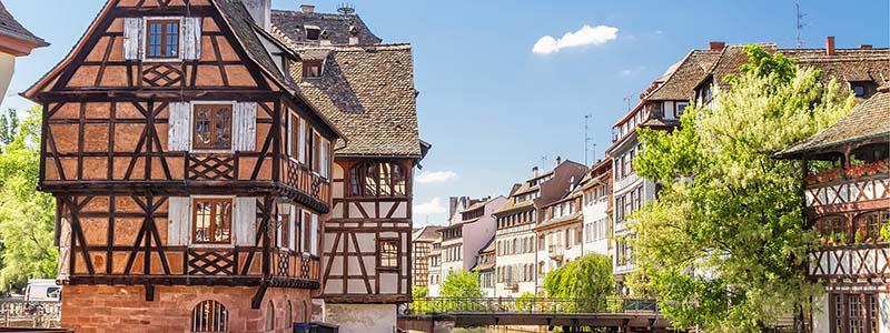 Strasbourg og bindingsvrkshuse