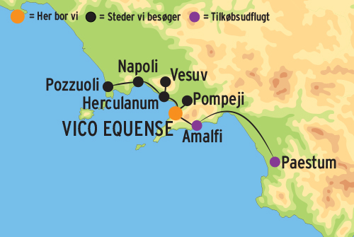 Napoli Kort Kort Napoli Campania Italien