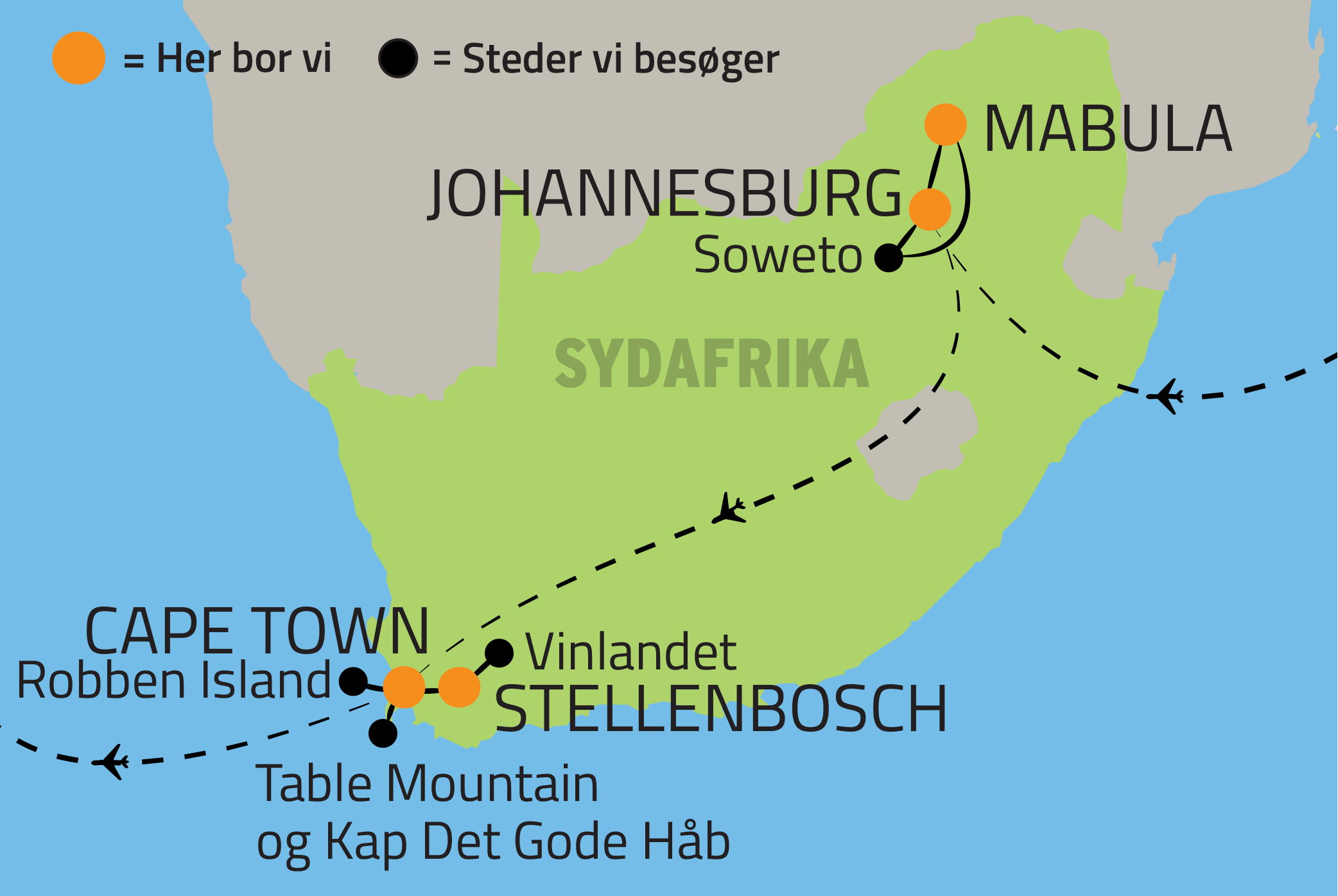 Først Og så videre sikring Rundrejse i Sydafrika - rejse med dansk rejseleder | Bestil her »