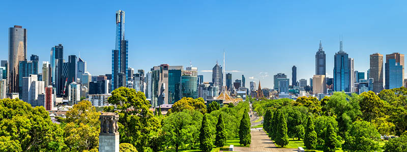 Oplev fantastiske Melbourne, Australien