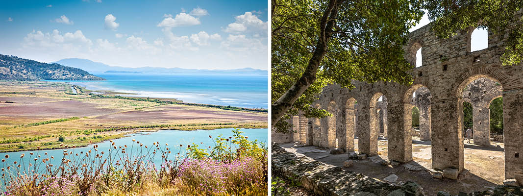 De arkæologiske udgravninger i Butrint