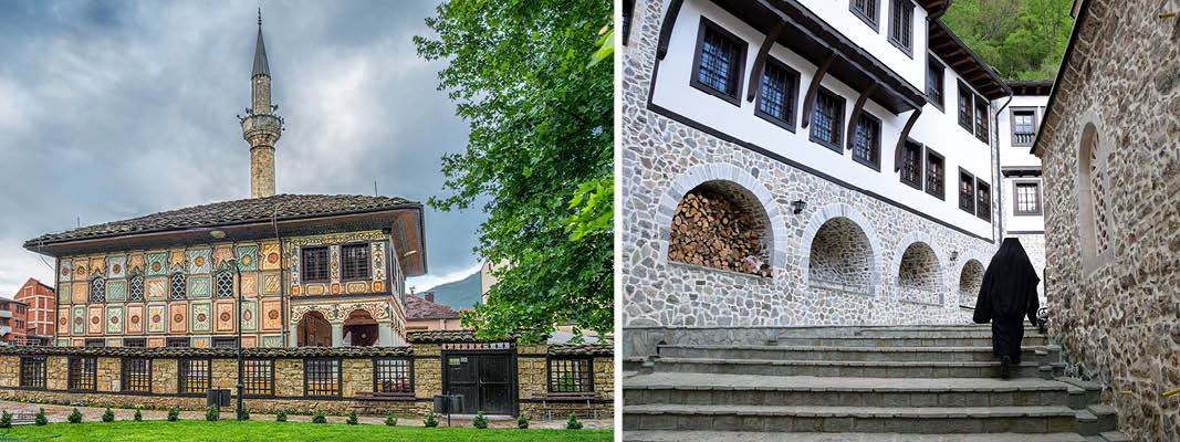 Den malede moské i Tetovo og Bigorski klostret i Mavrovo Nationalpark