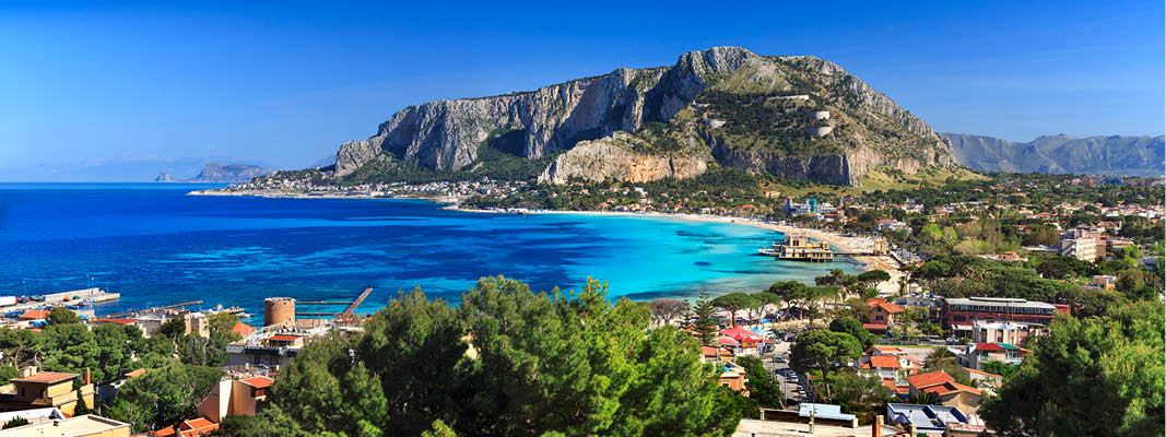 Mondello, Palermo, Sicilien, Italien