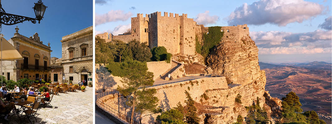 Erice, Sicilien, Italien