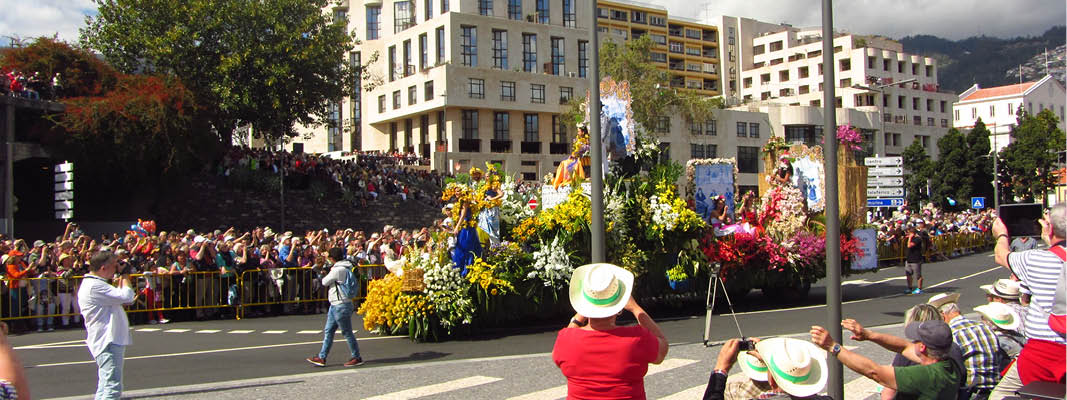 Blomsterfestivalen p Madeira, Portugal