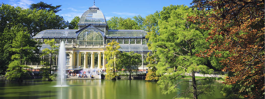 Jardines del Buen Retiro er n af Madrids strste offentlige parker