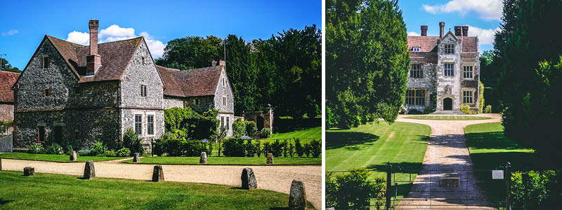 Herregården Chawton House i England