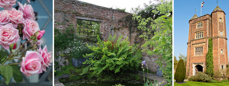 Nyd det Sissinghurst Castle Gardens med det historiske trn.