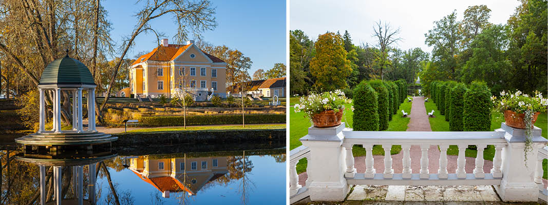 De to herregårde: Palmse og Sagadi