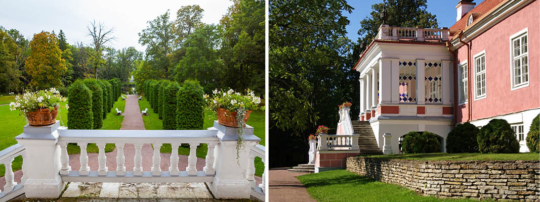 Den tidligere danske herregård Sagadi Manor.