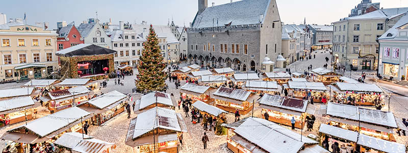 Julemarked i Tallinn, Estland