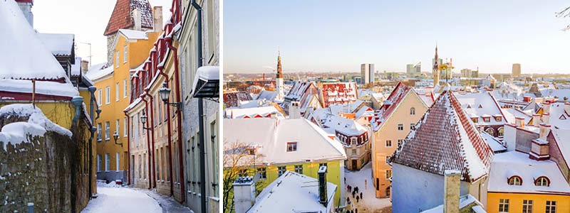 Besøg hovedstaden Tallinn i Estland