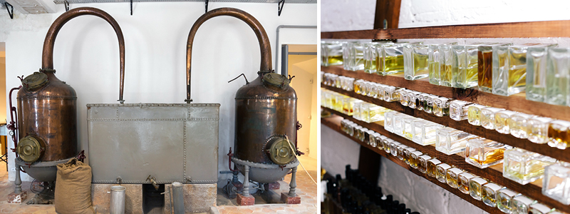 Parfumefabrikken Fragonard i Grasse