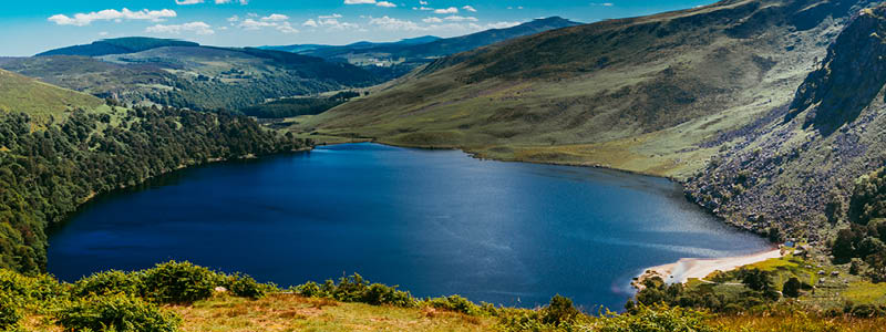 Lough Tay, Wicklow i Irland