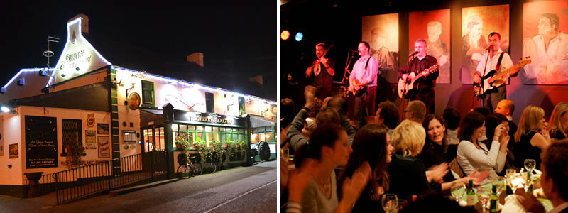 Irsk aften på Marry Ploughboy Pub Irland
