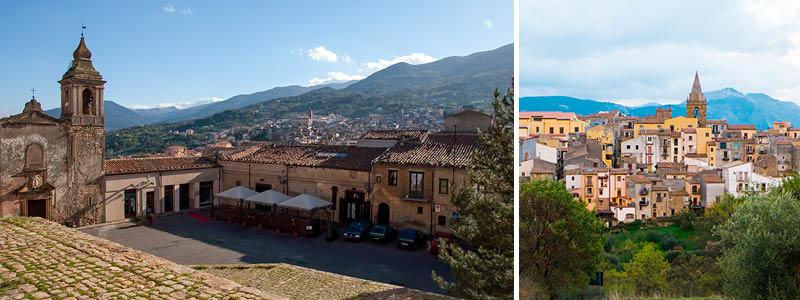 Castelbuono i Palermo på Sicilien, Italien