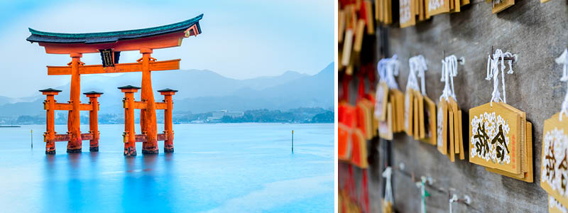 Itsukushima helligdommen, Japan