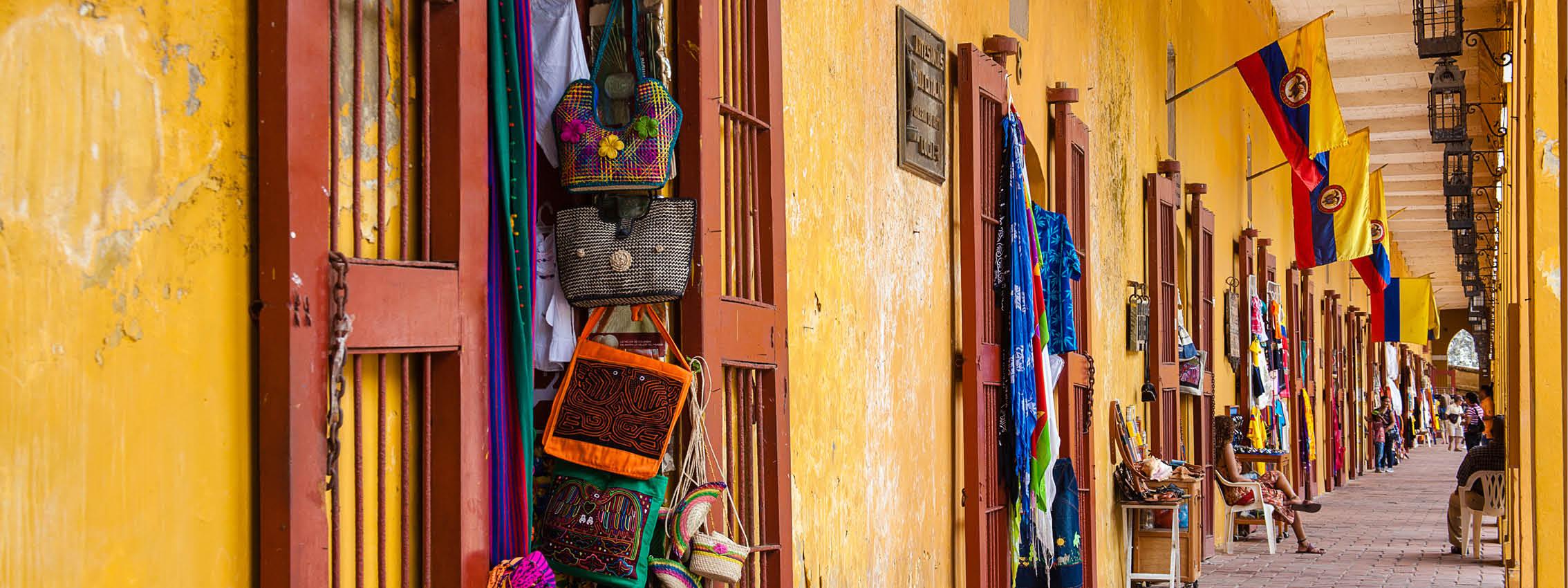 Las Bvedas i Cartagena i det nordlige Colombia