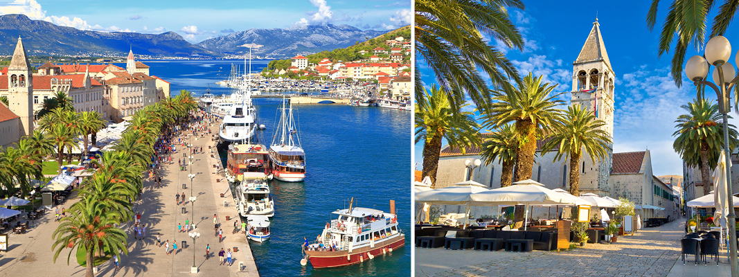 Trogir i Kroatien