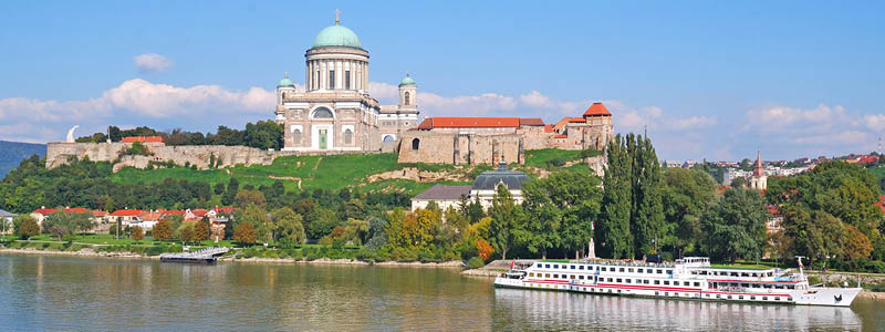 Esztergom katedralen i Ungarn