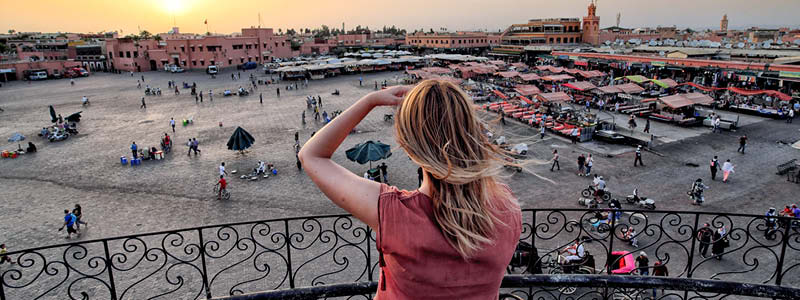 Djema El-Fna pladsen