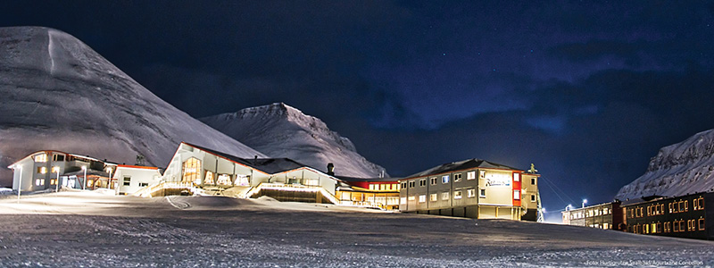 Hotellet Radisson Blu Polar, som I skal bo på under jeres rejse