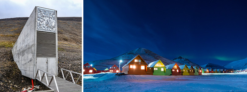 Frbanken og Longyearbyen