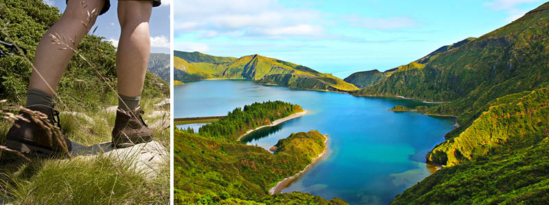 Tag med p en ekstra udflugt til Lagoa do Fogo