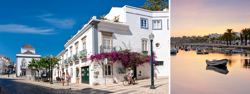 Tavira i Portugal
