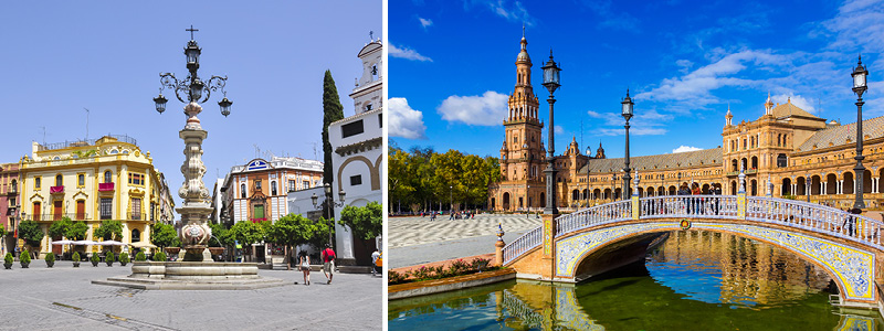 Sevilla i Andalusien, Spanien