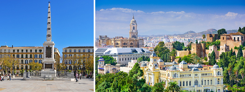 Málaga er en metropol rig på kultur i Spanien
