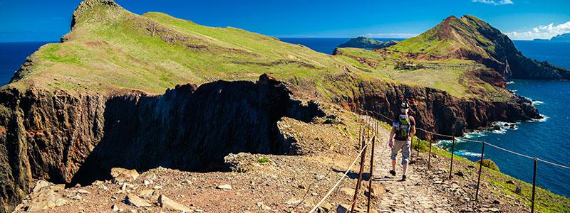 Vandring på São Lourenco, Madeira