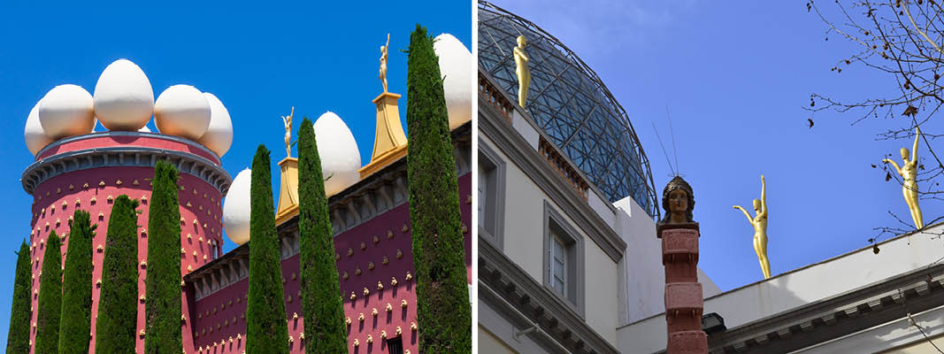 Dalí-museet i Figueres, Spanien