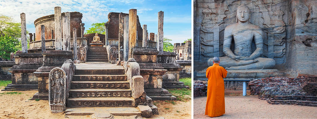 Polonnaruwa ruinerne