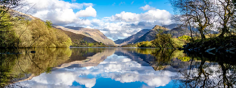 Snowdonia Nationalpark i Lianberis, Wales
