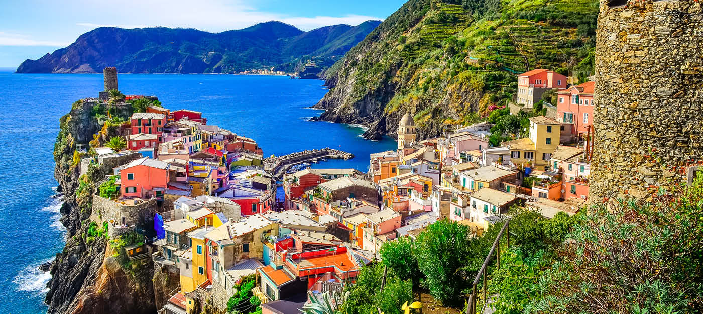 Vernazza i Cinque Terre, Italien