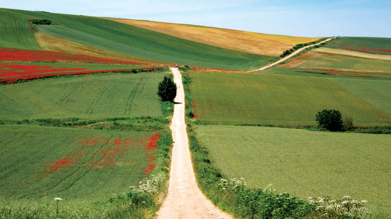 Pilgrimsruten i Nordspanien