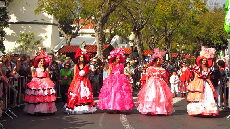 Blomsterfestival p Madeira