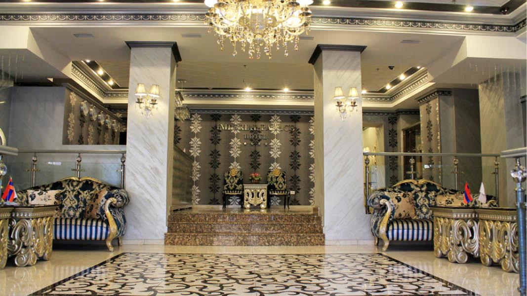 lobby Imperial Palace Hotel Yerevan