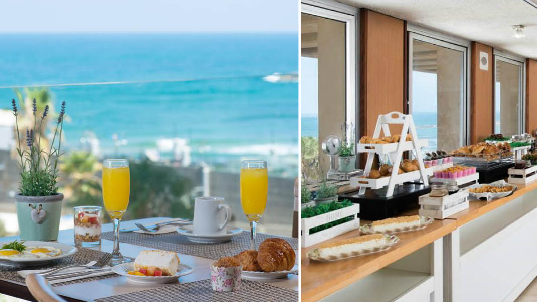 Morgenbuffet p Leonardo Art Tel Aviv By the Beach