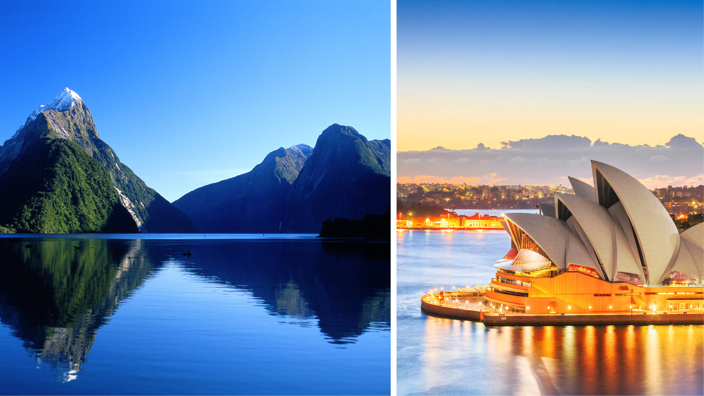 Krydstogtrejse til New Zealand og Australien