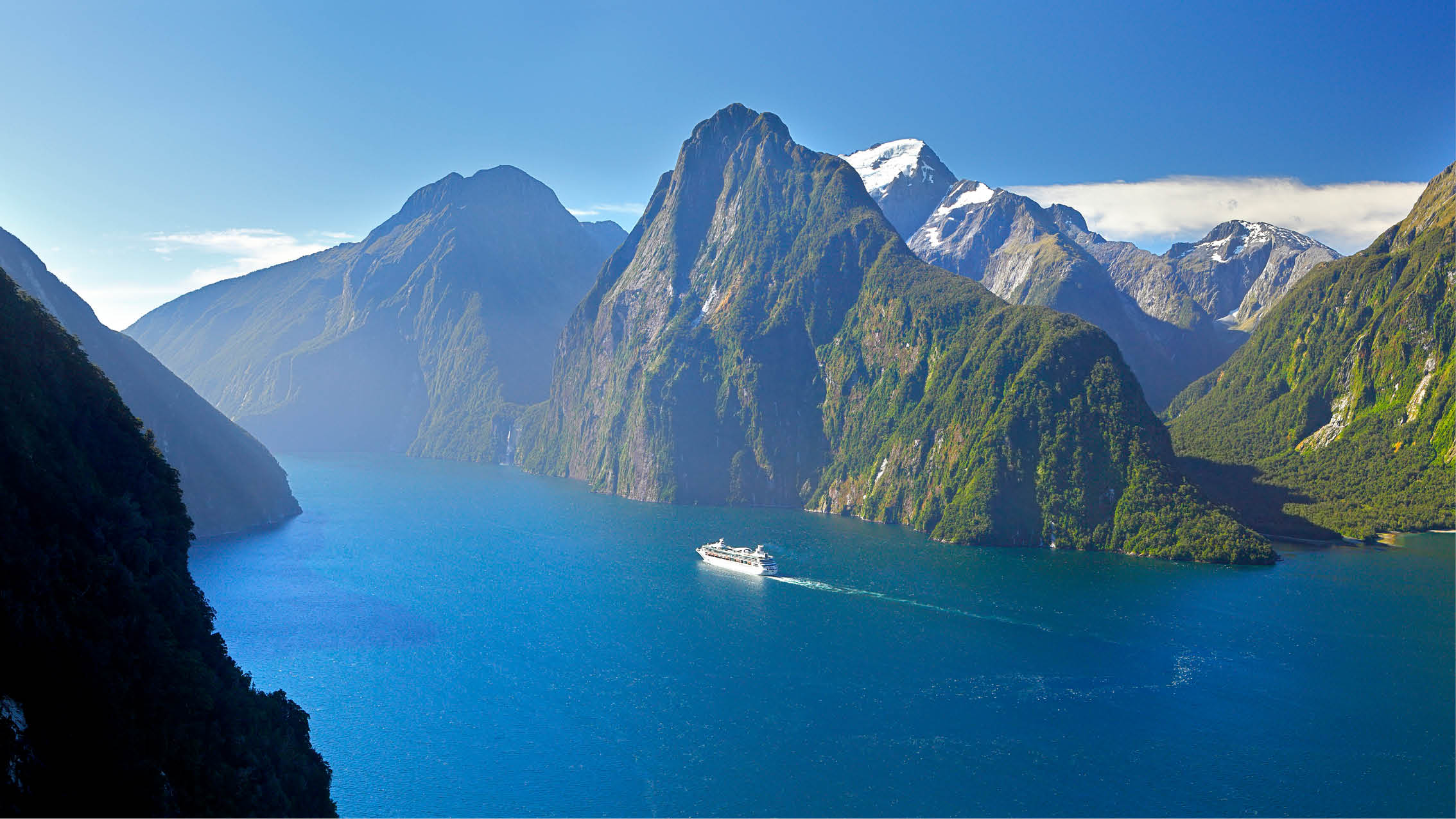 Krydstogt i New Zealand