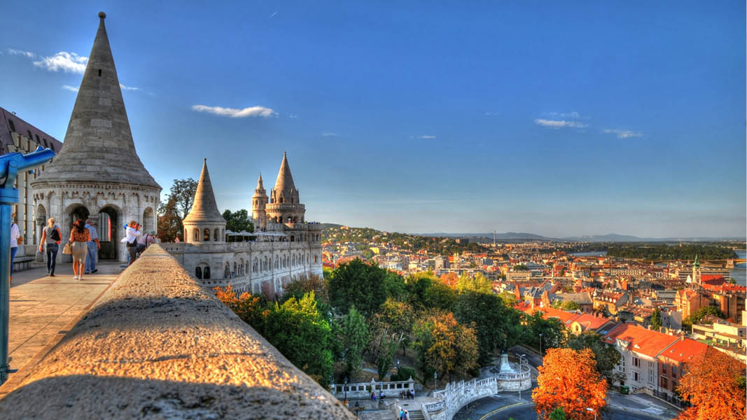 Fiskermandens Bastion i Budapest