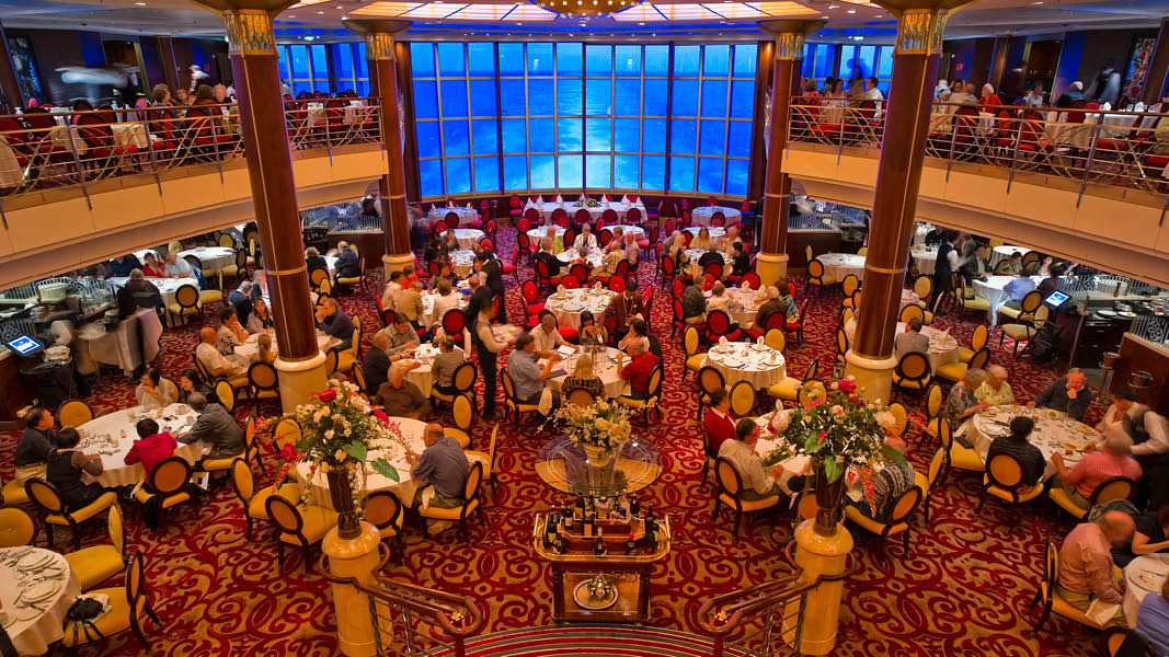 Restaurant p krydstogtskibet Celebrity Millennium