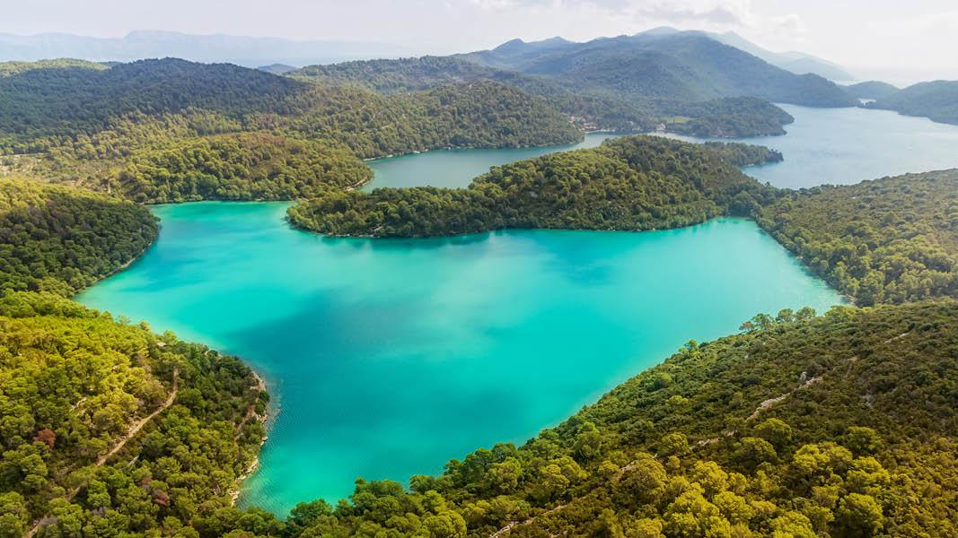 Nationalparken i Mljet