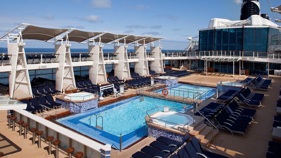 Poolomrde p krydstogtskibet Celebrity Silhouette