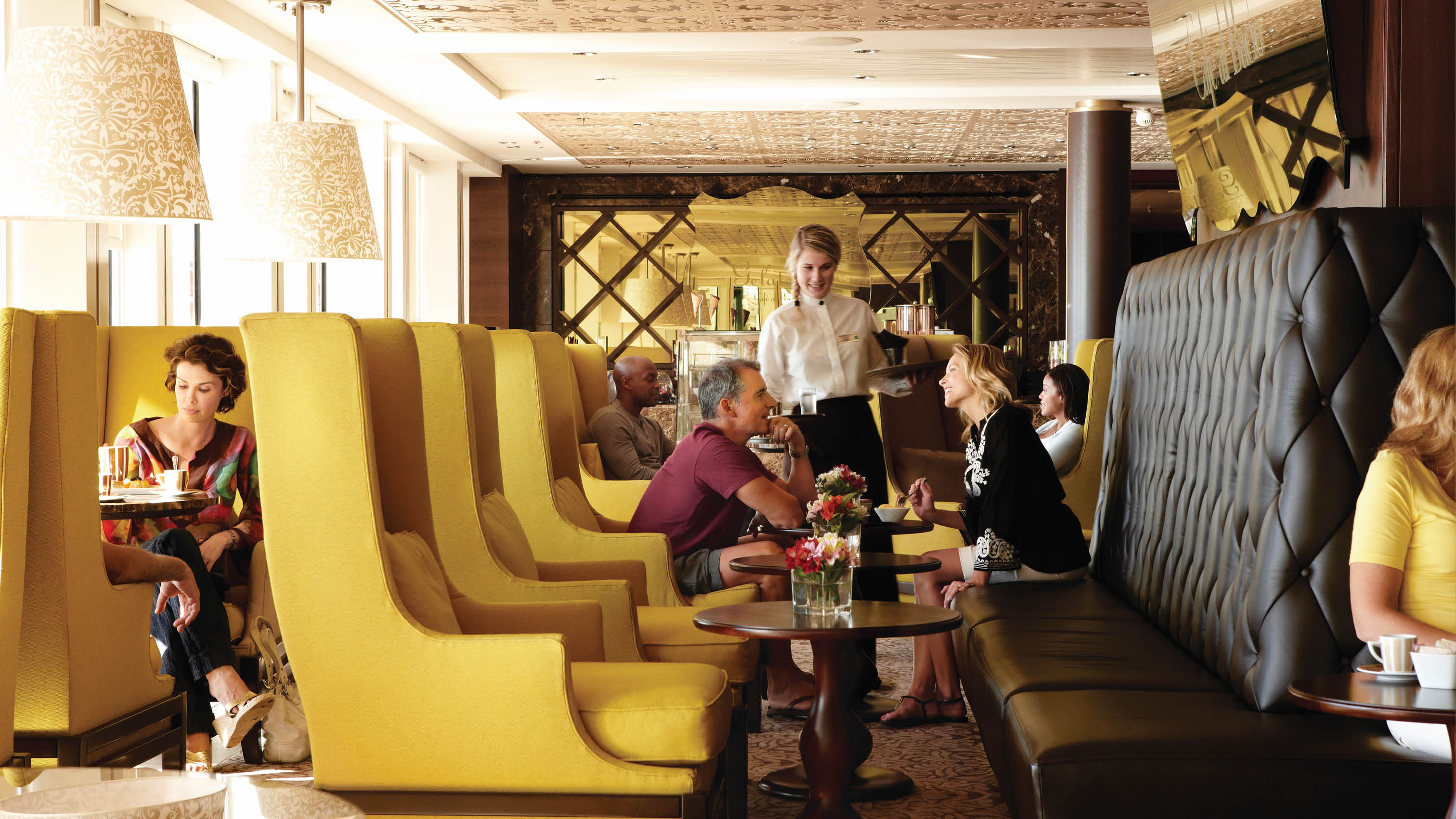 Restaurant p krydstogtskibet Celebrity Equinox