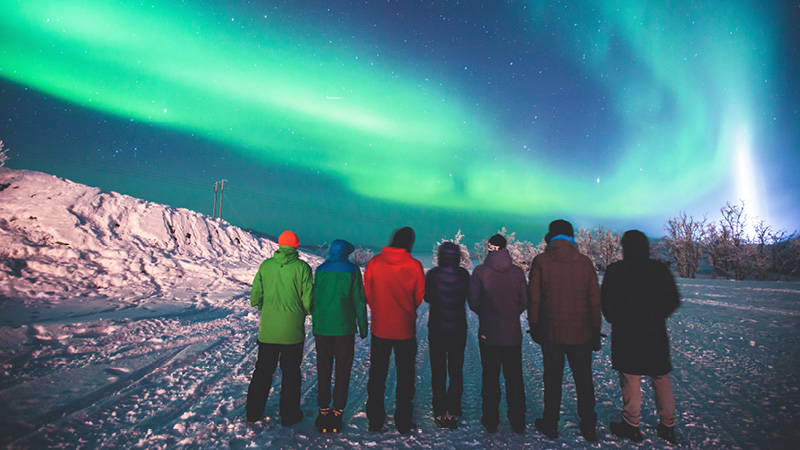 Tag til Svalbard i Norge og se nordlys