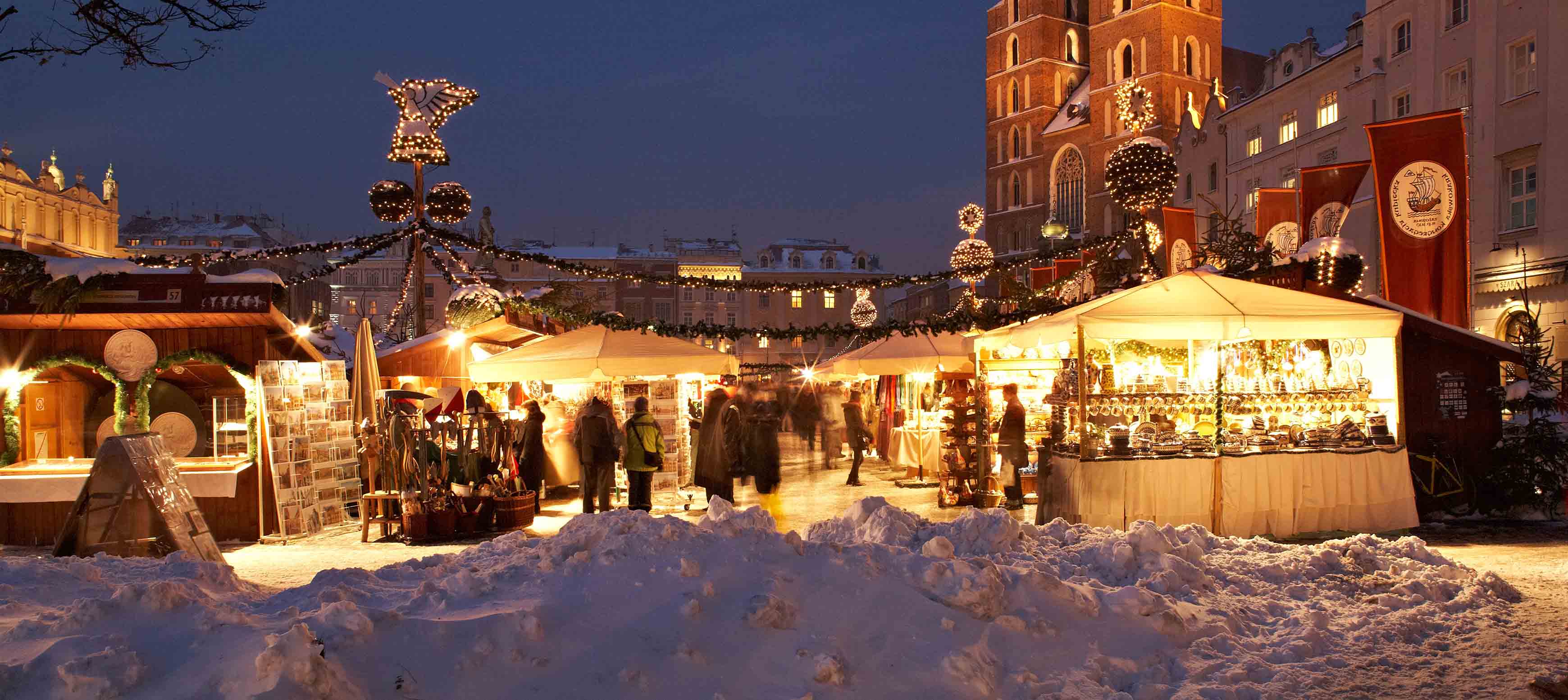 Tag p julemarked i Krakows snekldte gader med Kulturrejser Europa